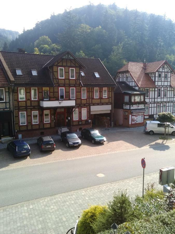 Hotel Bergschlosschen Zorge Exterior foto
